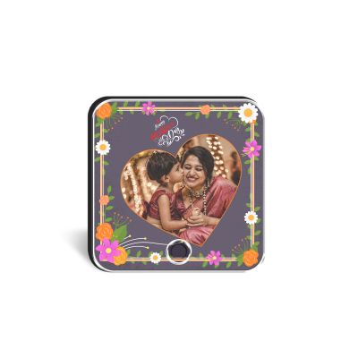 Personalized Musical Fridge Magnet for Mom (Photo & Song)